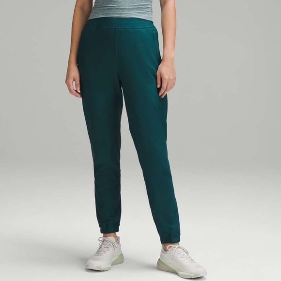 Lululemon Ready to Rull Teal Joggers - Picture 1 of 5